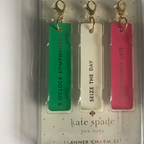 Kate Spade Planner Charm Set - Picture 2 of 3